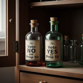 Voting on Prop 50 means picking your poison, not your party