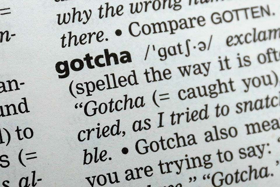 Appellate gotchas: Part 1