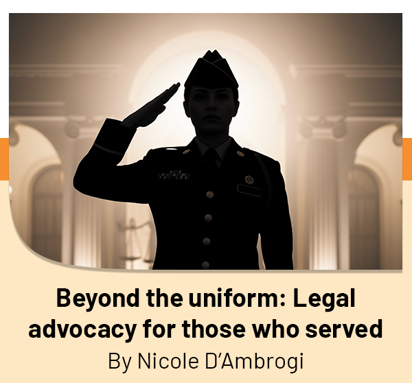 Beyond the uniform: Legal advocacy for those who served