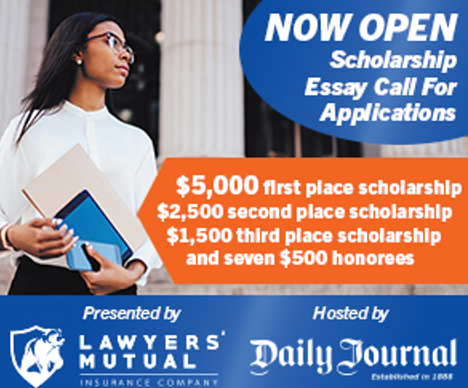 Lawyers' Mutual, Daily Journal Launch 2026 Scholarship for First-Generation Law Students 