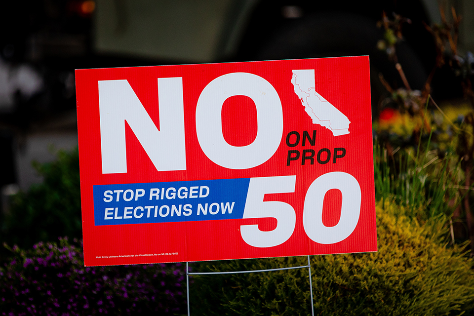 Prop. 50: California's racial gerrymandering fails constitutional scrutiny