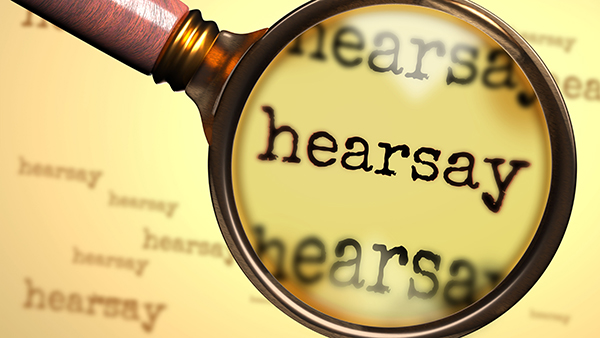 Admitting records in business trials