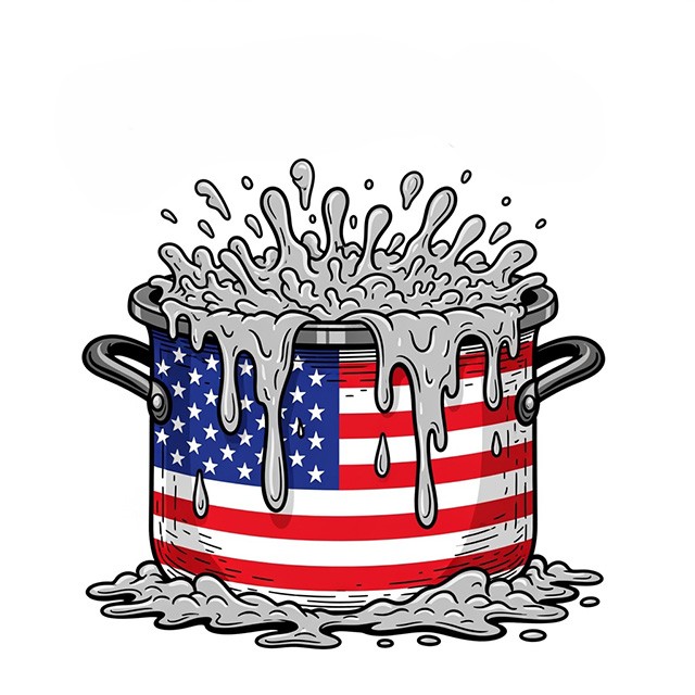 America's melting pot is melting