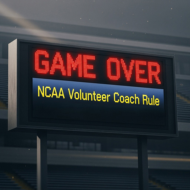 The cost of free coaching: NCAA's $303M volunteer coach settlement