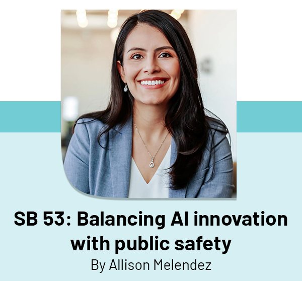SB 53: Balancing AI innovation with public safety