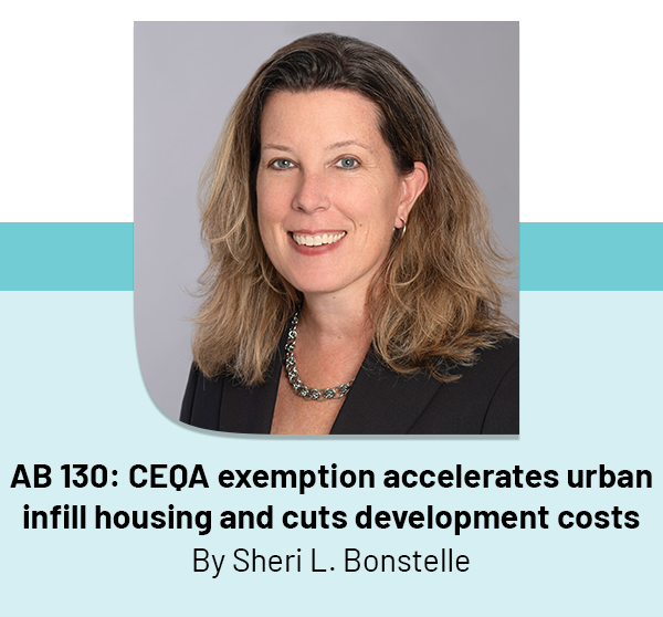 AB 130: CEQA exemption accelerates urban infill housing and cuts development costs