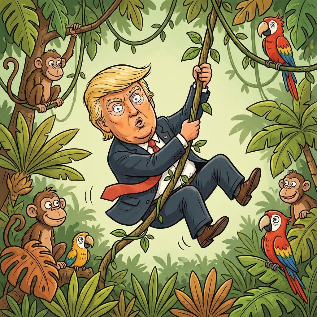 Trump, king of the jungle: Power without limits 