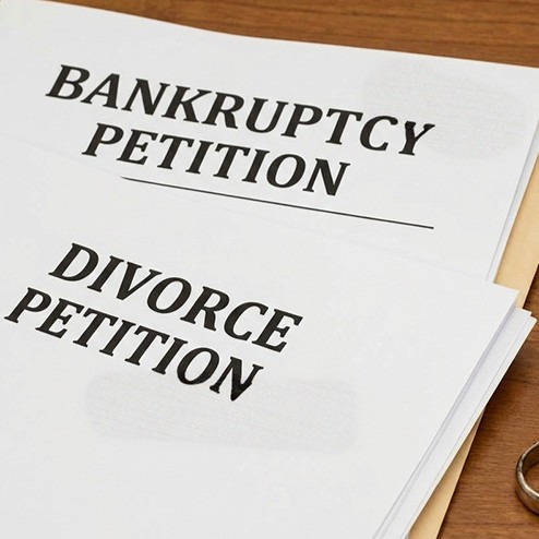 Bankruptcy filings during divorce: What happens next?