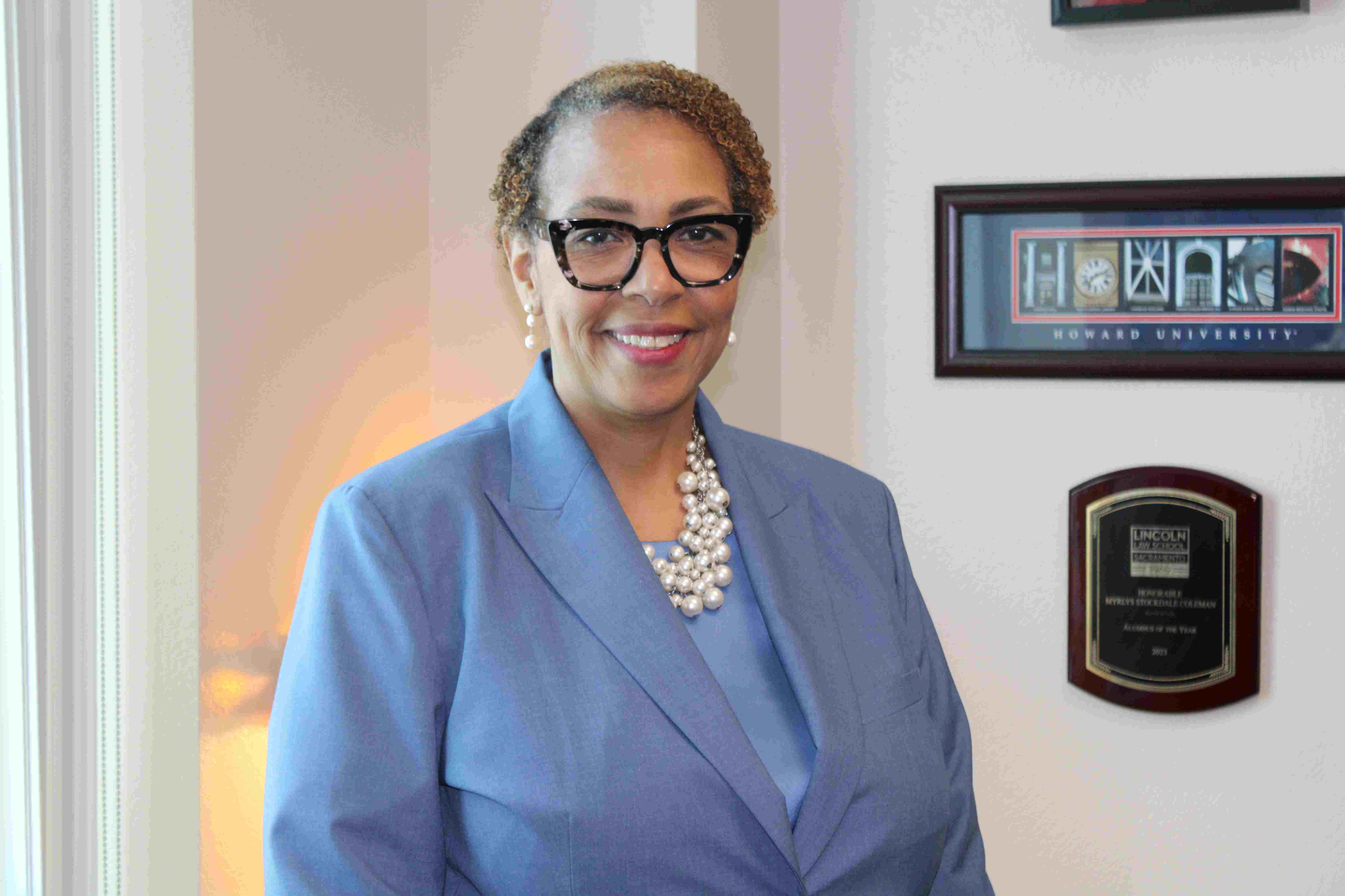 Judge Myrlys Stockdale Coleman's career has been guided by curiosity, adaptability and growth