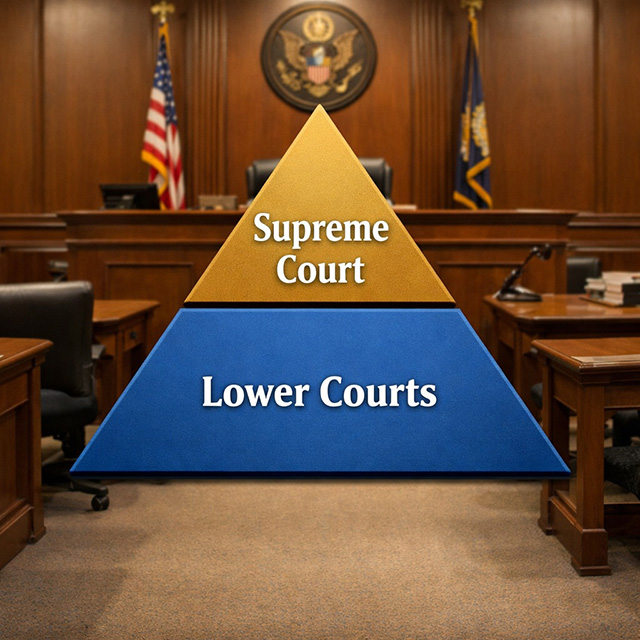 The point of judicial hierarchy