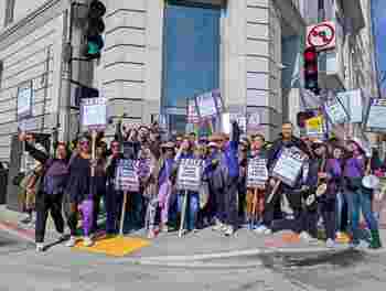 Clerks' strike shuts courtrooms, disrupts San Francisco proceedings