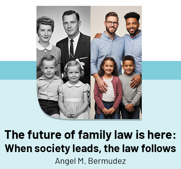 The future of family law is here: When society leads, the law follows
