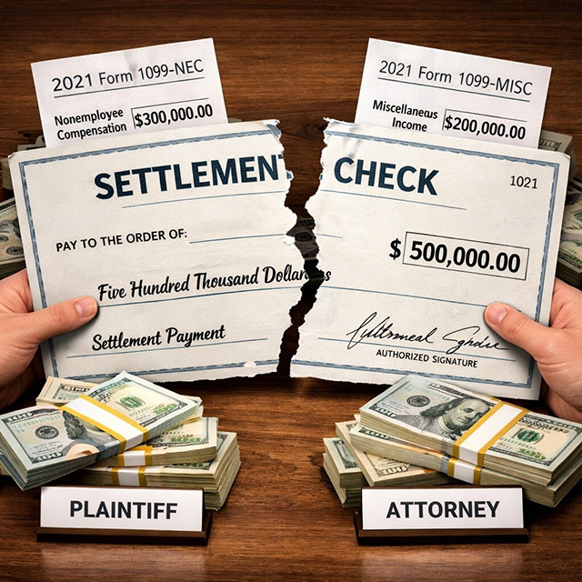 Negotiating Forms 1099 in settlement agreements