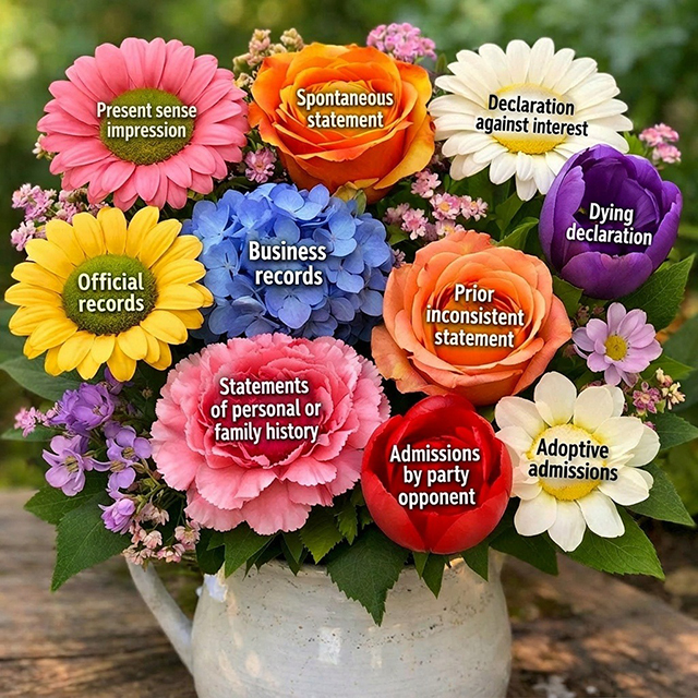 Hearsay quiz: Spring break edition