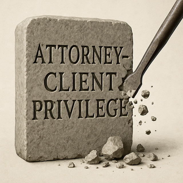 Don't let others chip away at privilege