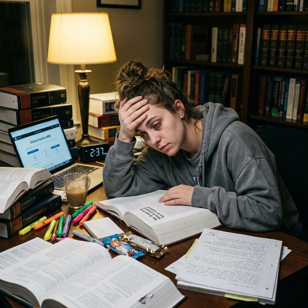 Why you feel exhausted studying for the bar exam