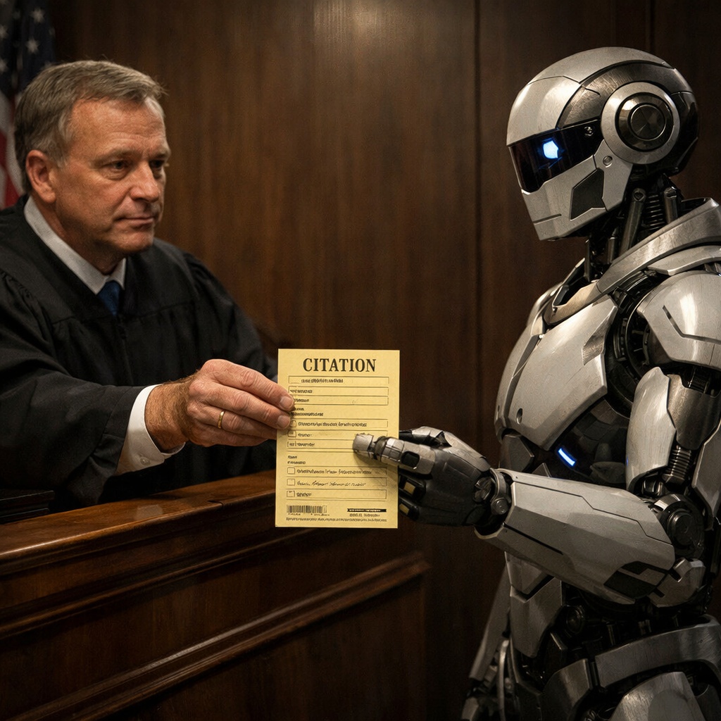 Courts ordered to police AI without a budget