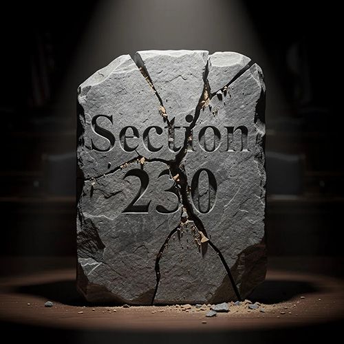 Section 230 is starting to show its cracks