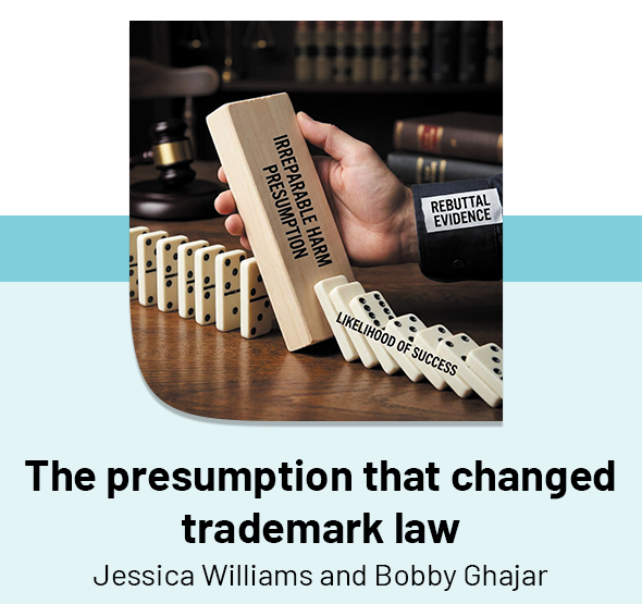 The presumption that changed trademark law