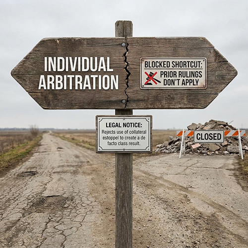 9th Circuit rejects employees' use of offensive issue preclusion to avoid arbitration