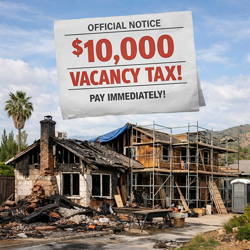 Assessor: Wildfire victims would be hit with $10k extra tax under Measure A