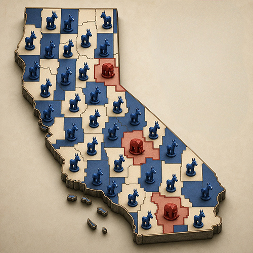Proposition 50's gerrymander worked exactly as designed
