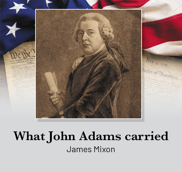 What John Adams carried