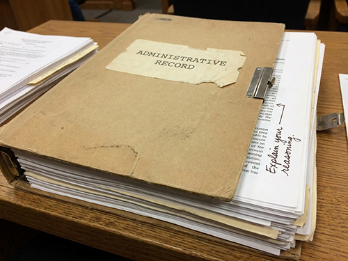 Can the Administrative Procedure Act limit rapid executive policy change?