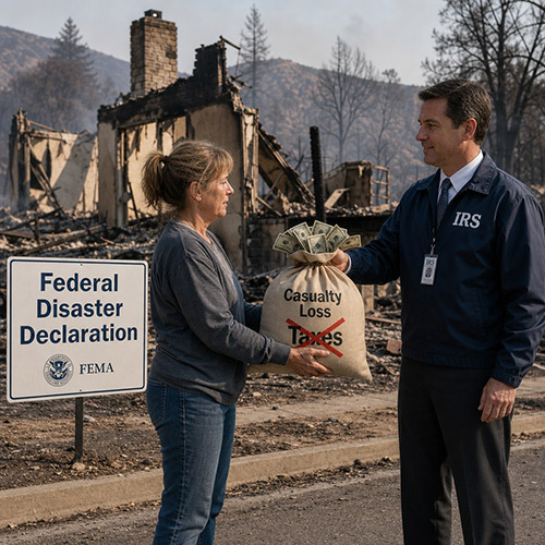 10 tax-related steps for wildfire victims