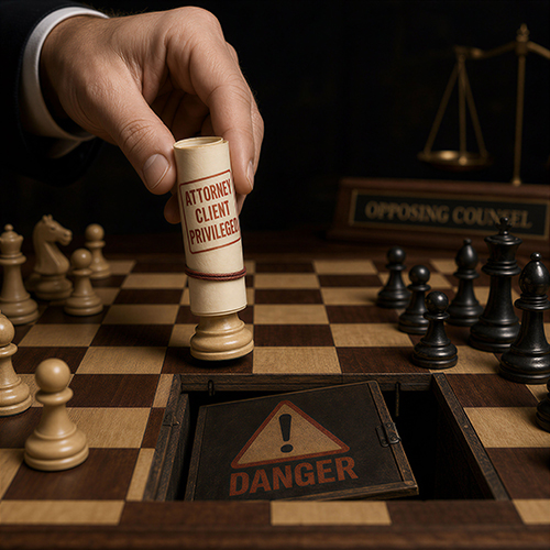 Privilege is not a litigation strategy