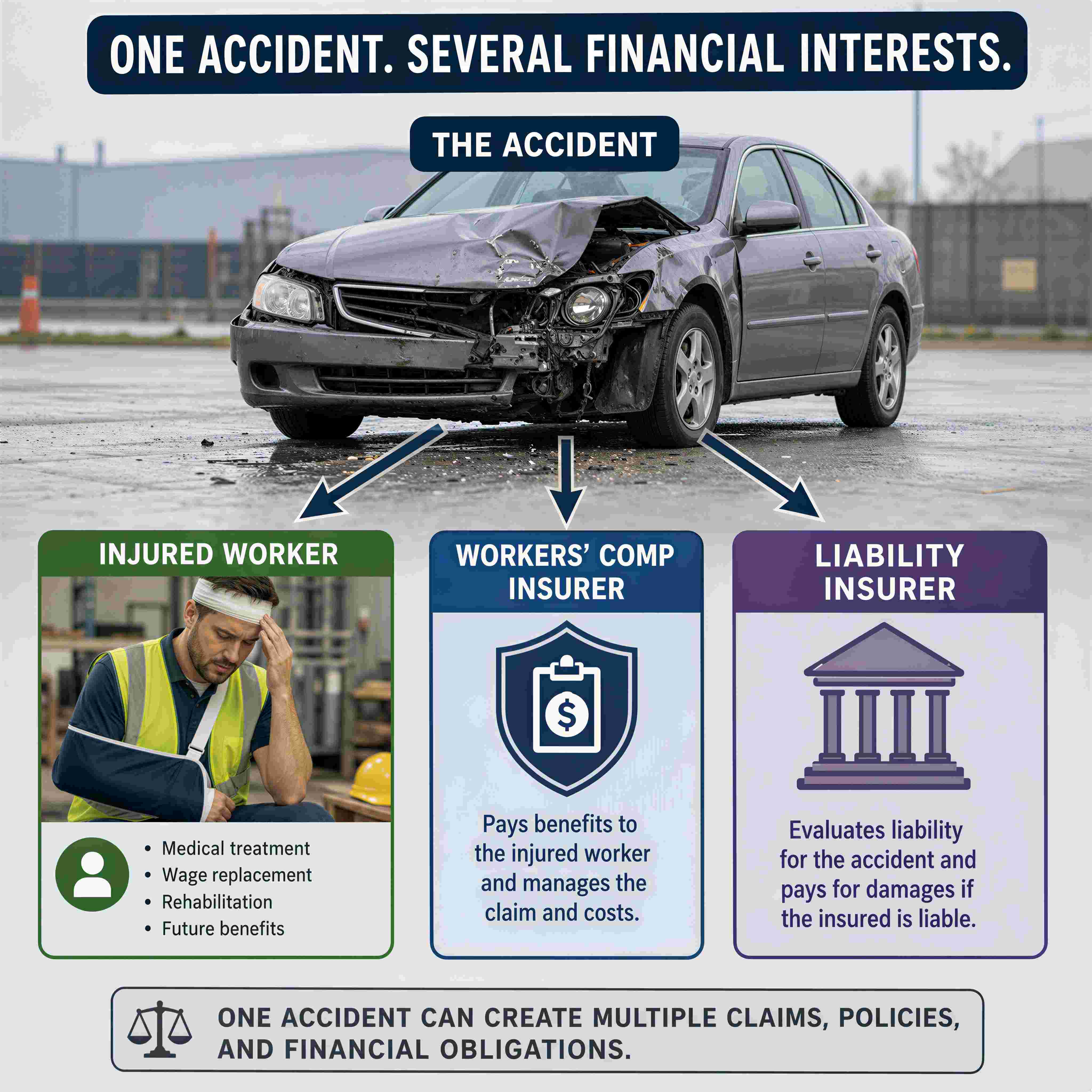 Why workers' comp liens complicate personal injury settlements