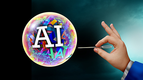 From dot-coms to AI start-ups: Same boom, different bust