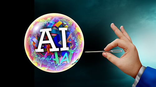 From dot-coms to AI start-ups: Same boom, different bust