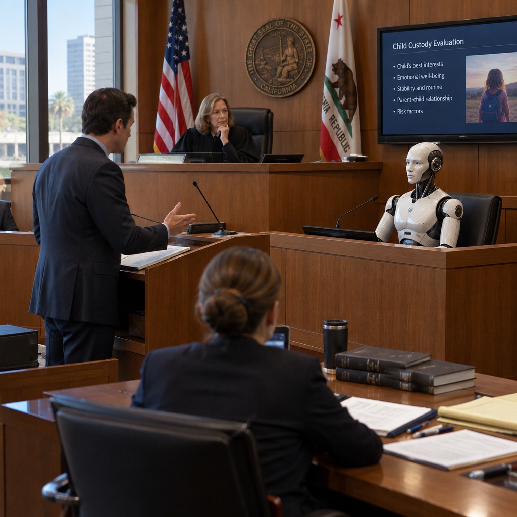 Will AI be called as a witness in your divorce case?