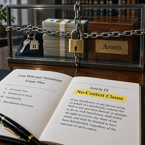 Beyond probable cause: When no-contest clauses are strictly enforced