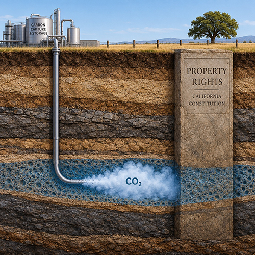 Regulating the market for pore space: California's attempt to map out a new frontier