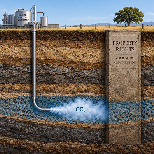 California's carbon storage plan hits constitutional bedrock