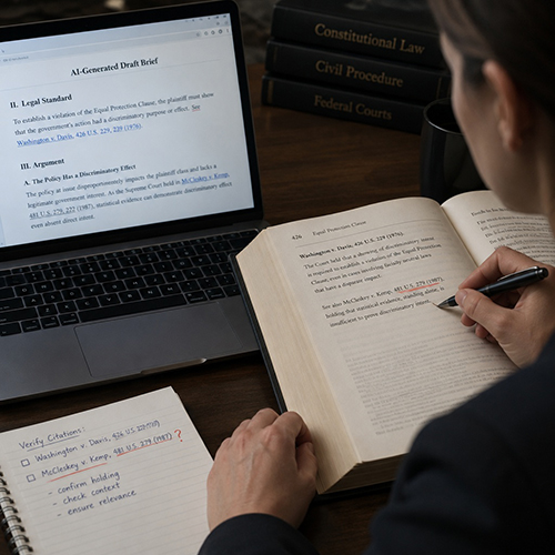 Persuasion techniques: AI shortcuts put conscientious lawyering to the test