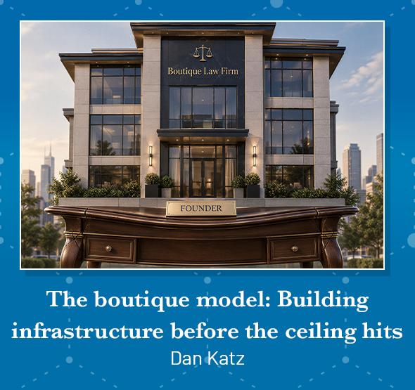 The boutique model: Building infrastructure before the ceiling hits