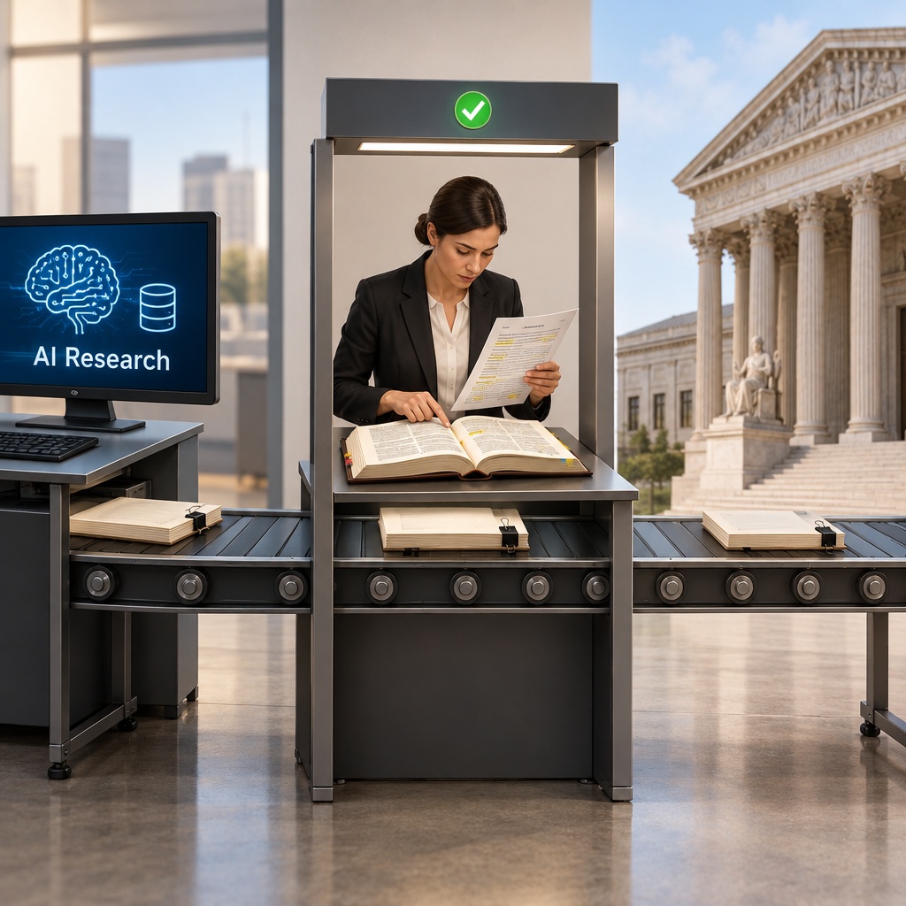 What research says about meeting AI verification duty