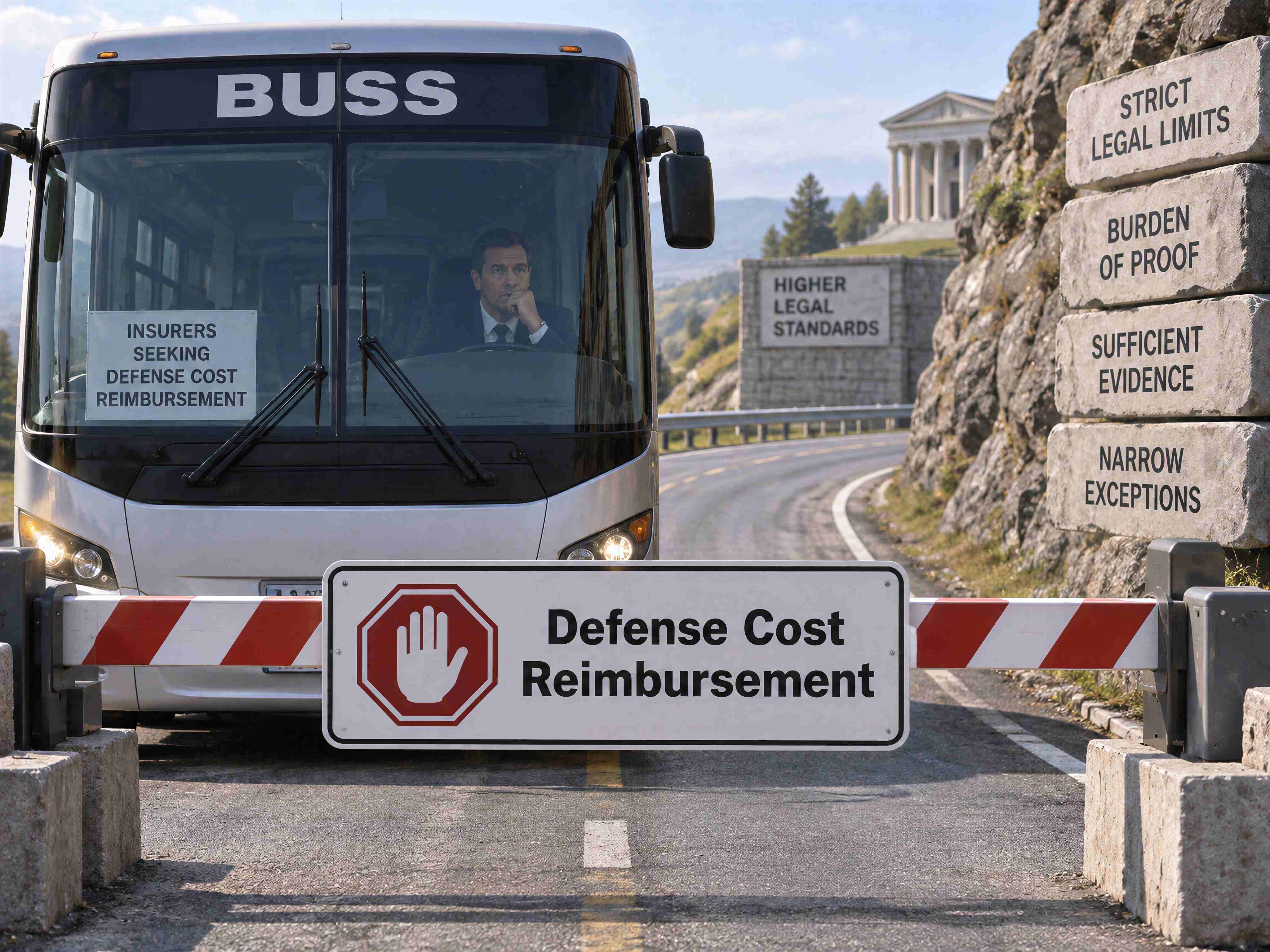 The <i>Buss</i> stops here: Insurers face a high bar for defense cost reimbursement