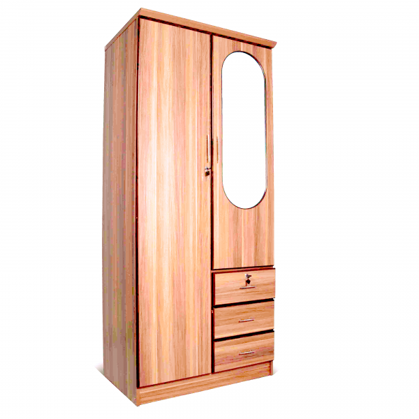 Two Door Wardrobe With Mirror Buy Online From Damas Express