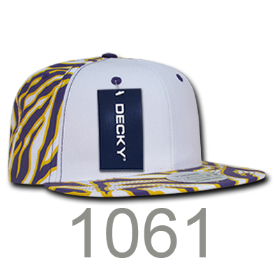 1061 - Ziger White Front Snapbacks