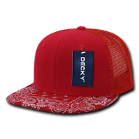 Profile Structured Bandanna Bill Trucker