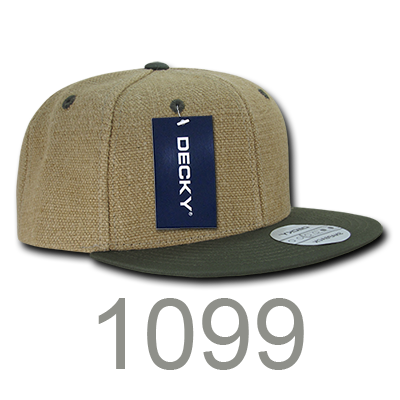 1099 - Heavy Duty Jute Snapback