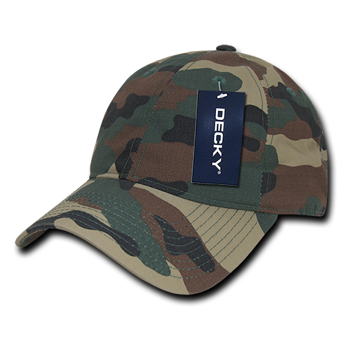 Decky 6 Panel Low Profile Relaxed Ripstop Dad Hat - FREE SHIPPING!