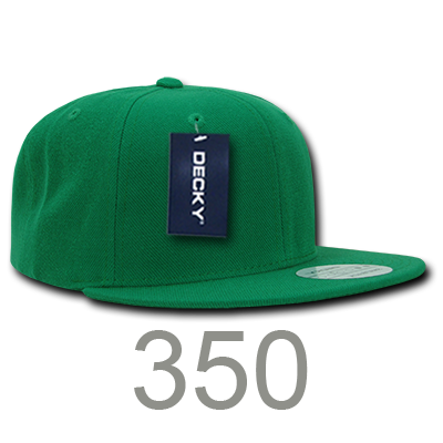 350 - Solid Color Snapbacks