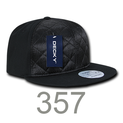 357 - Quilted Snapbacks