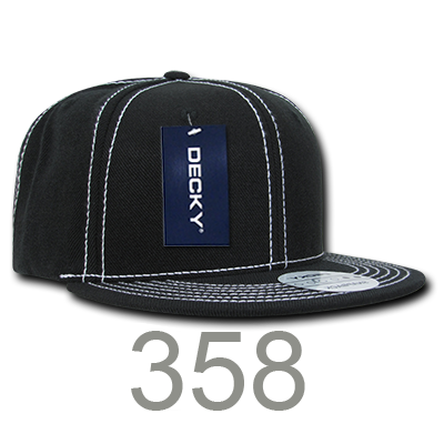 358 - Contra-Stitch Snapbacks