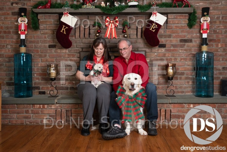 KM and Family Holiday Shoot